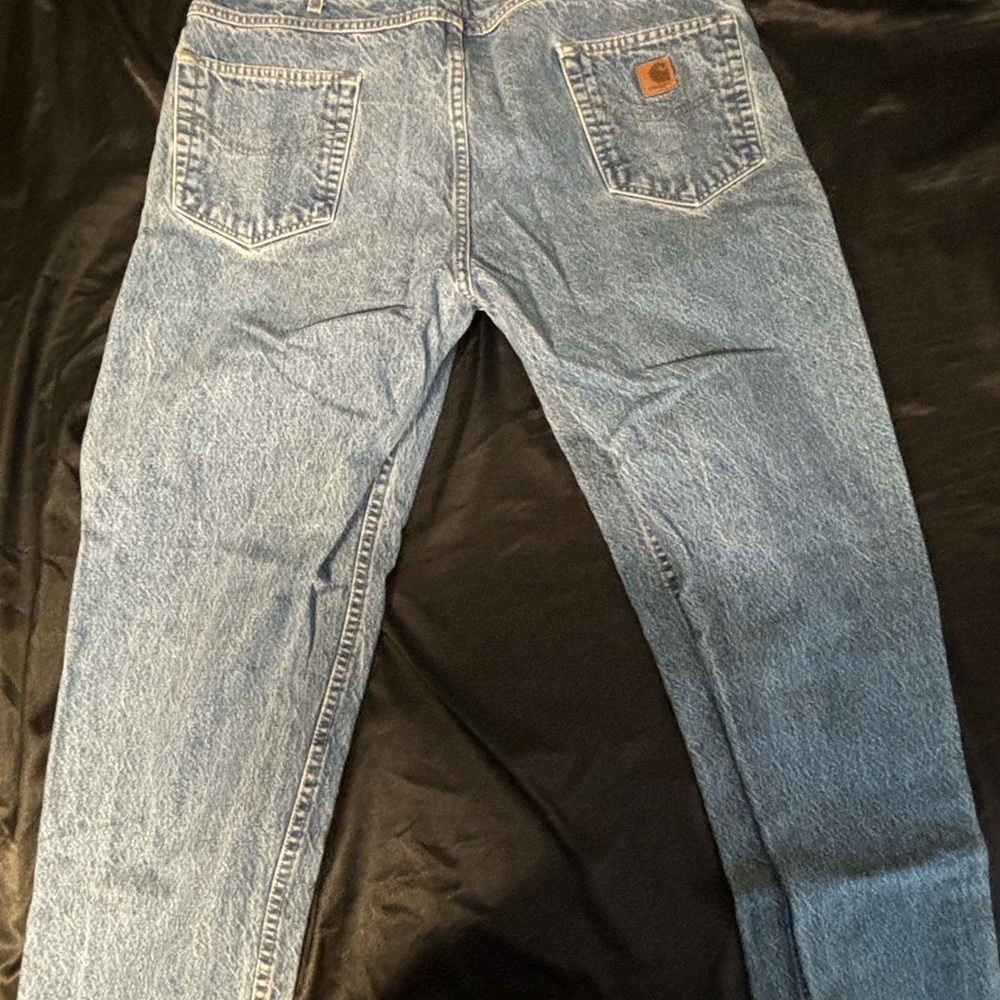 Carhartt Men's Relaxed Fit Blue Jeans